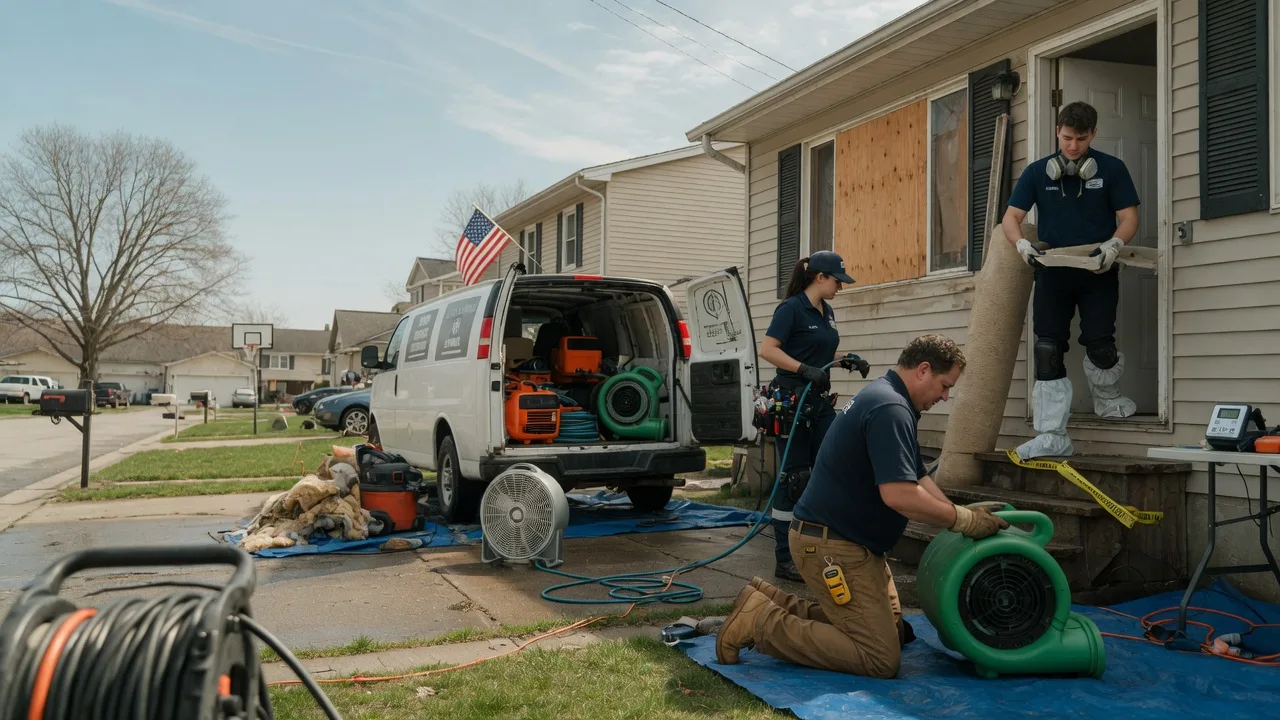 Water Damage Restoration in Bonaparte, IA near me
